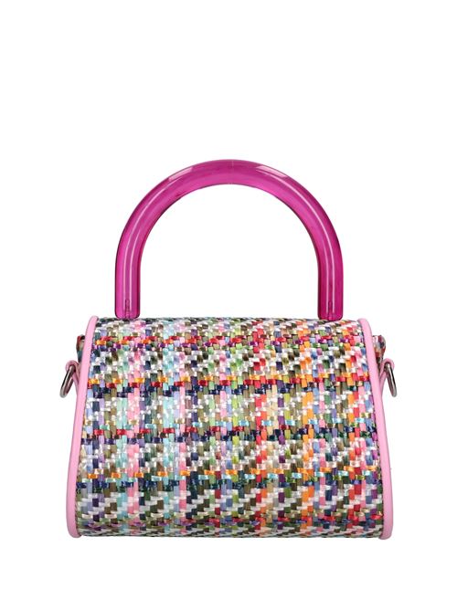 Borsa mini Cookie in rafia e pelle GEDEBE | COOKIE RAFIAMULTICOLOR